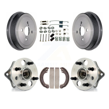 Brake Drum Shoe Hardware Hub Bearing Rear Kit For 2002 Toyota Corolla From 04 02