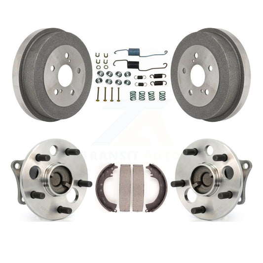 Brake Drum Shoe Hardware And Wheel Hub Bearing Rear Kit For Toyota Camry Solara