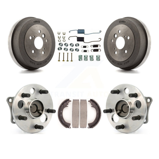 Brake Drum Shoe Hardware And Wheel Hub Bearing Rear Kit For Toyota Camry Solara