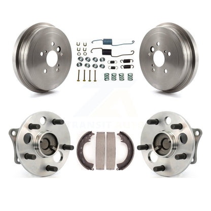 Brake Drum Shoe Hardware And Hub Bearing Assembly Rear Kit For Toyota Camry