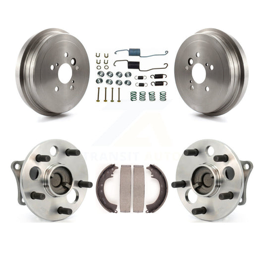 Brake Drum Shoe Hardware And Hub Bearing Assembly Rear Kit For Toyota Camry