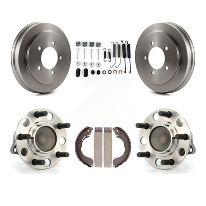 Brake Drum Shoe Hardware And Hub Bearing Rear Kit For Jeep Patriot Compass Dodge