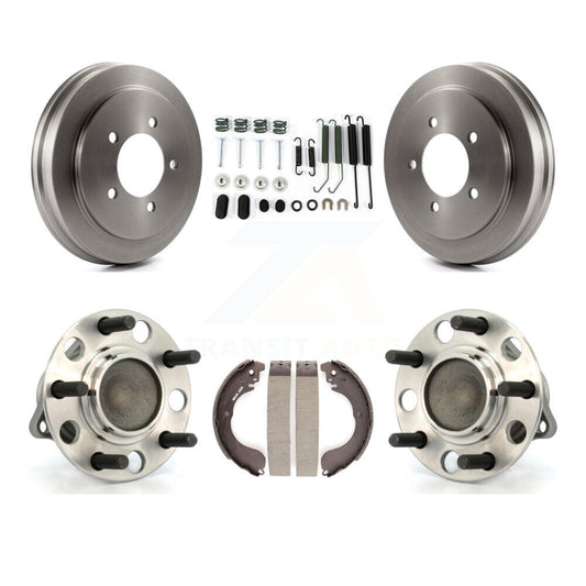 Brake Drum Shoe Hardware And Hub Bearing Rear Kit For Jeep Patriot Compass Dodge