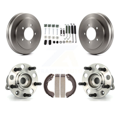 Brake Drum Shoe Hardware And Hub Bearing Rear Kit For Jeep Patriot Compass Dodge