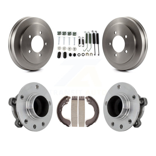 Brake Drum Shoe Hardware And Hub Bearing Assembly Rear Kit For Jeep Compass