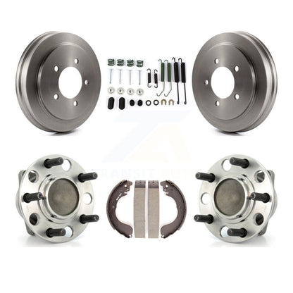 Brake Drum Shoe Hardware Hub Bearing Rear Kit For Dodge Caliber Avenger Chrysler