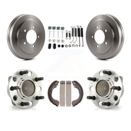 Brake Drum Shoe Hardware Hub Bearing Rear Kit For Dodge Caliber Avenger Chrysler