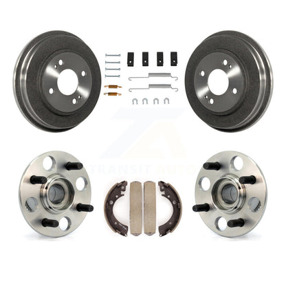 Brake Drum Shoe Hardware And Wheel Hub Bearing Assembly Rear Kit For Honda Civic