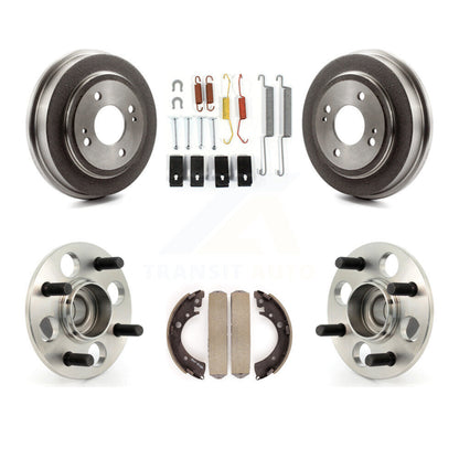 Brake Drum Shoe Hardware And Wheel Hub Bearing Assembly Rear Kit For Honda Civic