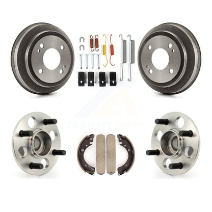 Brake Drum Shoe Hardware And Wheel Hub Bearing Assembly Rear Kit For Honda Civic