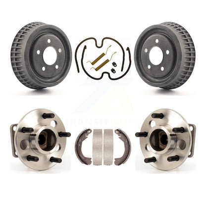 Brake Drum Shoe Hardware Hub Bearing Rear Kit For Pontiac Montana Chevrolet APV