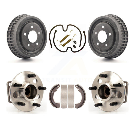 Brake Drum Shoe Hardware Hub Bearing Rear Kit For Pontiac Montana Chevrolet APV