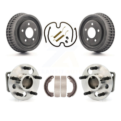 Brake Drum Shoe Hardware Hub Bearing Rear Kit For Buick Century Chevrolet Lumina