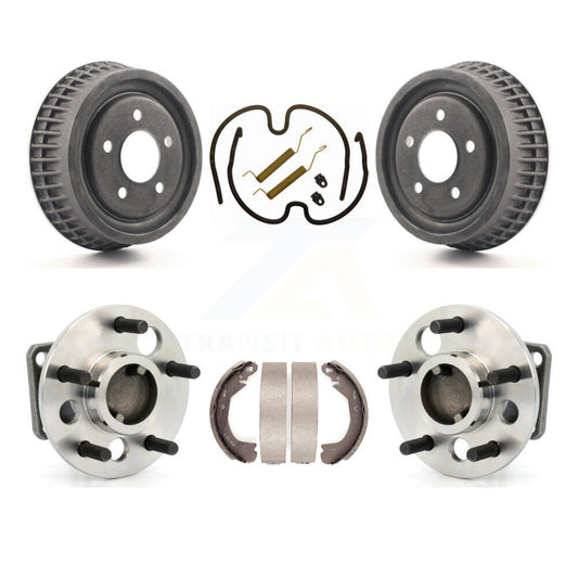 Brake Drum Shoe Hardware Hub Bearing Rear Kit For Buick Century Chevrolet Lumina