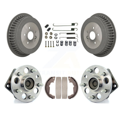 Brake Drum Shoe Hardware And Hub Bearing Rear Kit For 1998-2003 Toyota Sienna