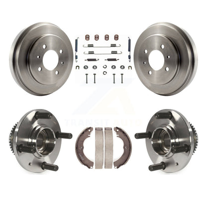 Brake Drum Shoe Hardware And Wheel Hub Bearing Rear Kit For Mitsubishi Lancer ES