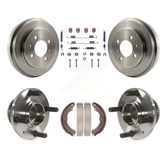 Brake Drum Shoe Hardware And Wheel Hub Bearing Rear Kit For Mitsubishi Lancer ES