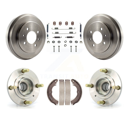 Brake Drum Shoe Hardware And Hub Bearing Assembly Rear Kit For Mitsubishi Lancer