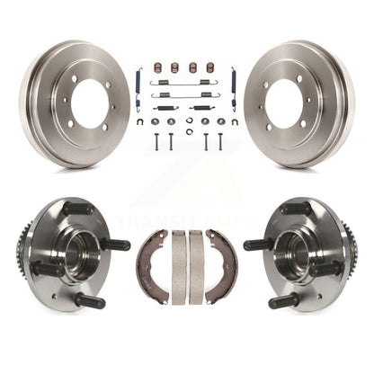 Brake Drum Shoe Hardware And Wheel Hub Bearing Rear Kit For Mitsubishi Lancer ES