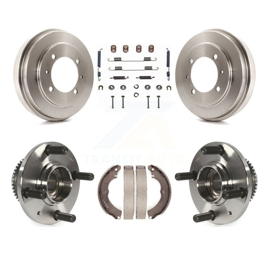 Brake Drum Shoe Hardware And Wheel Hub Bearing Rear Kit For Mitsubishi Lancer ES