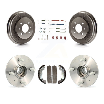 Brake Drum Shoe Hardware And Hub Bearing Assembly Rear Kit For Hyundai Accent