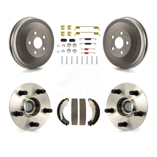 Brake Drum Shoe Hardware And Wheel Hub Bearing Rear Kit For Chrysler PT Cruiser