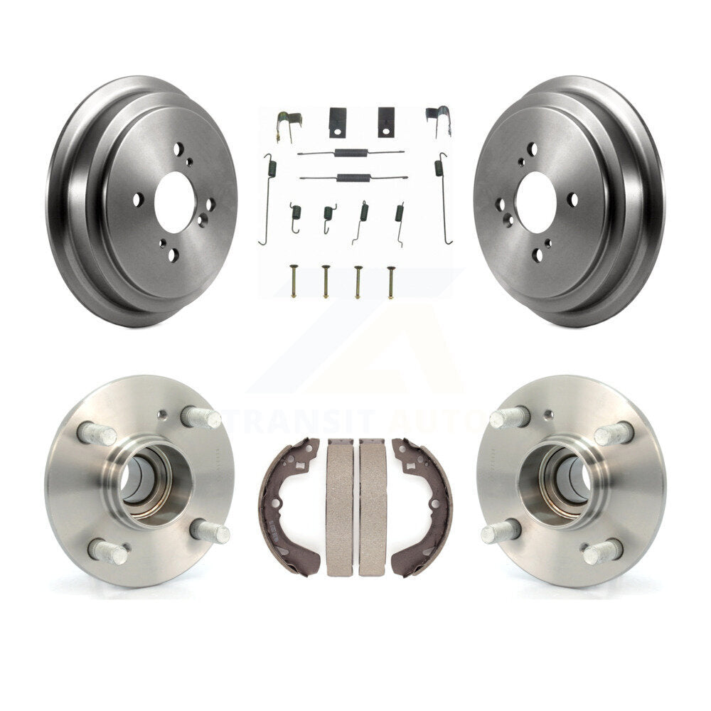 Brake Drum Shoe Hardware And Wheel Hub Bearing Rear Kit For Suzuki Aerio Esteem