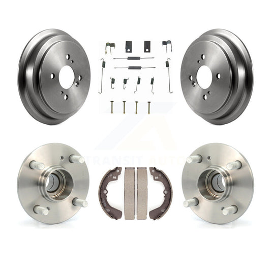 Brake Drum Shoe Hardware And Wheel Hub Bearing Rear Kit For Suzuki Aerio Esteem