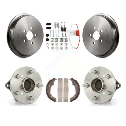 Brake Drum Shoe Hardware And Hub Bearing Assembly Rear Kit For Toyota Corolla