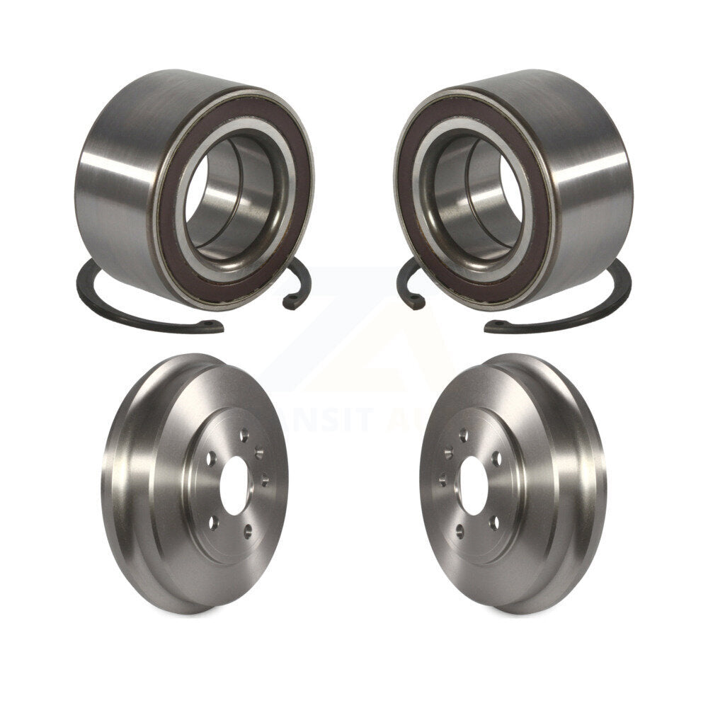 Drum Brake And Wheel Bearing Rear Kit For 2013-2022 Chevrolet Trax AWD
