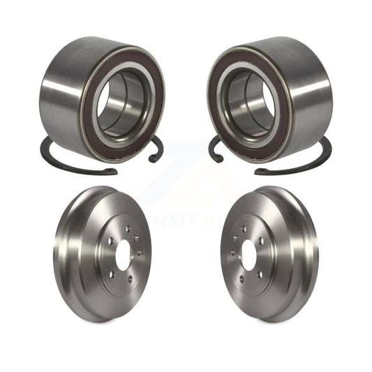Drum Brake And Wheel Bearing Rear Kit For 2013-2022 Chevrolet Trax AWD