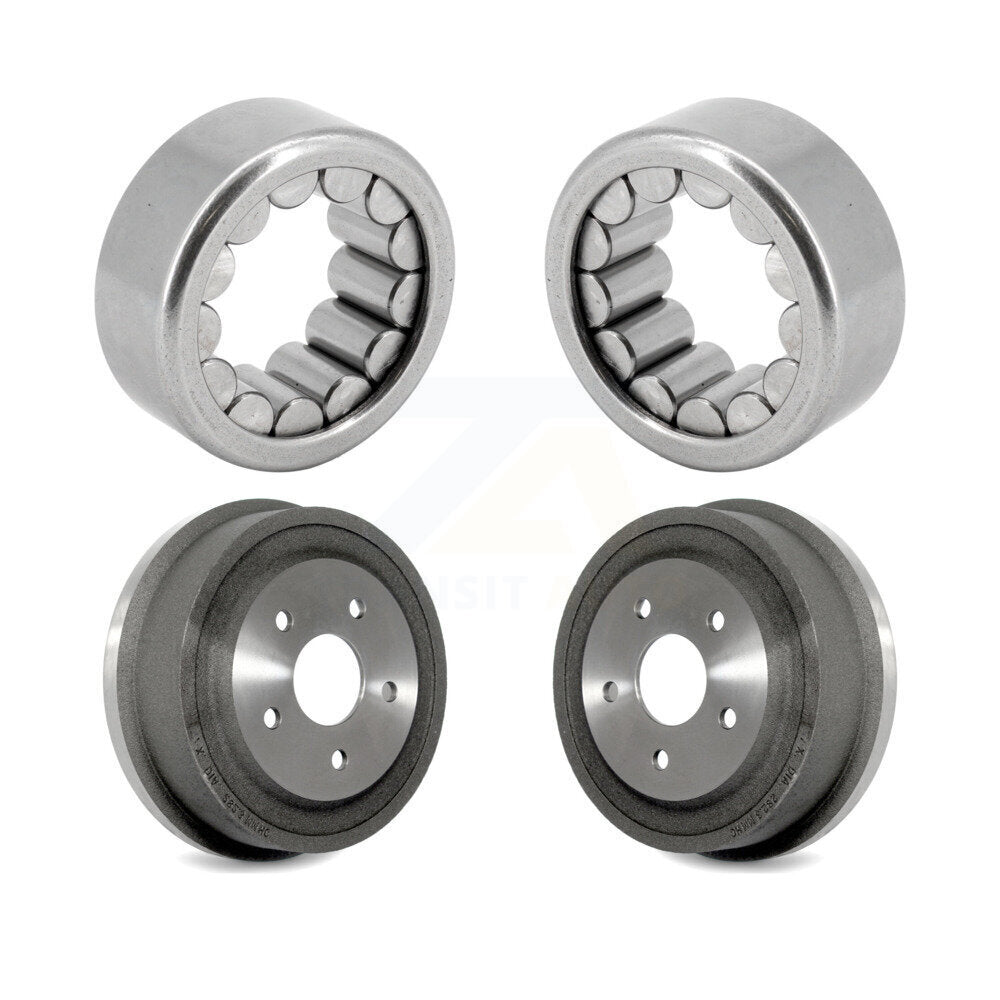Drum Brake & Bearing Rear Kit For 2000-2001 Dodge Ram 1500 With Heavy Duty Axle