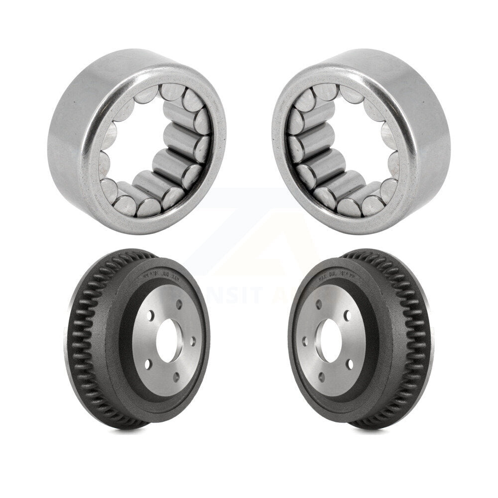 Drum Brake & Bearing Rear Kit For 1994-1999 Dodge Ram 1500 With Heavy Duty Axle