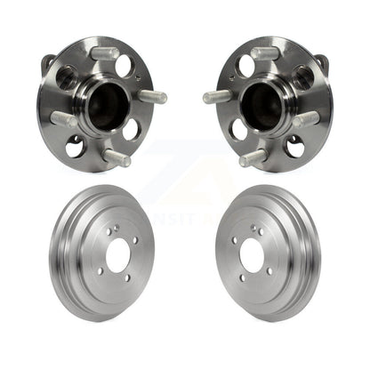Drum Brake And Wheel Hub Bearing Assembly Rear Kit For 2012-2017 Hyundai Accent