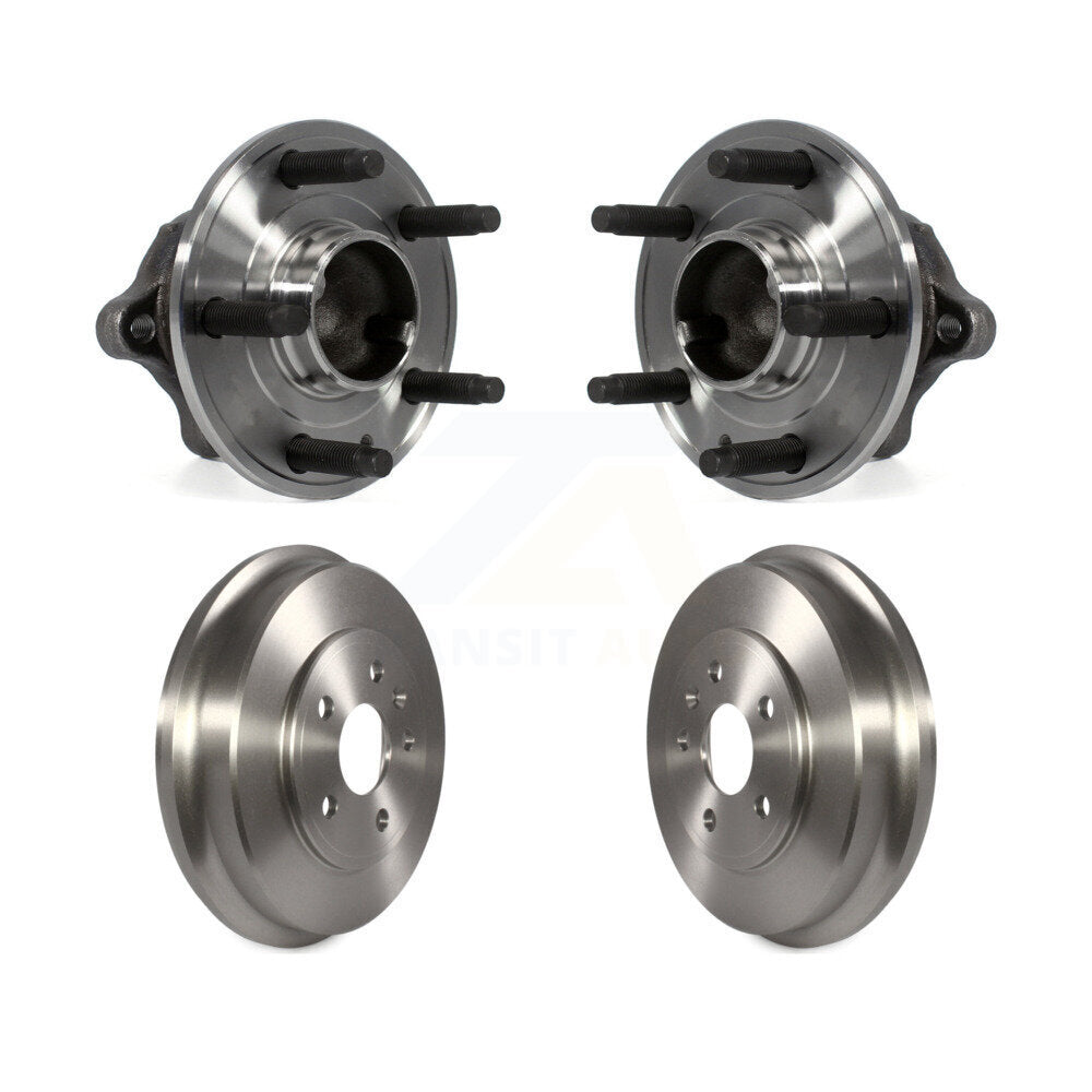 Drum Brake And Wheel Hub Bearing Assembly Rear Kit For Chevrolet Sonic Trax
