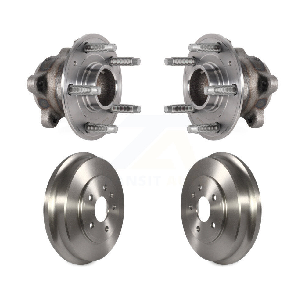 Drum Brake And Wheel Hub Bearing Assembly Rear Kit For Chevrolet Trax Sonic