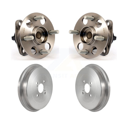 Drum Brake And Wheel Hub Bearing Assembly Rear Kit For Toyota Prius C Scion iQ