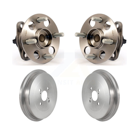Drum Brake And Wheel Hub Bearing Assembly Rear Kit For Toyota Prius C Scion iQ