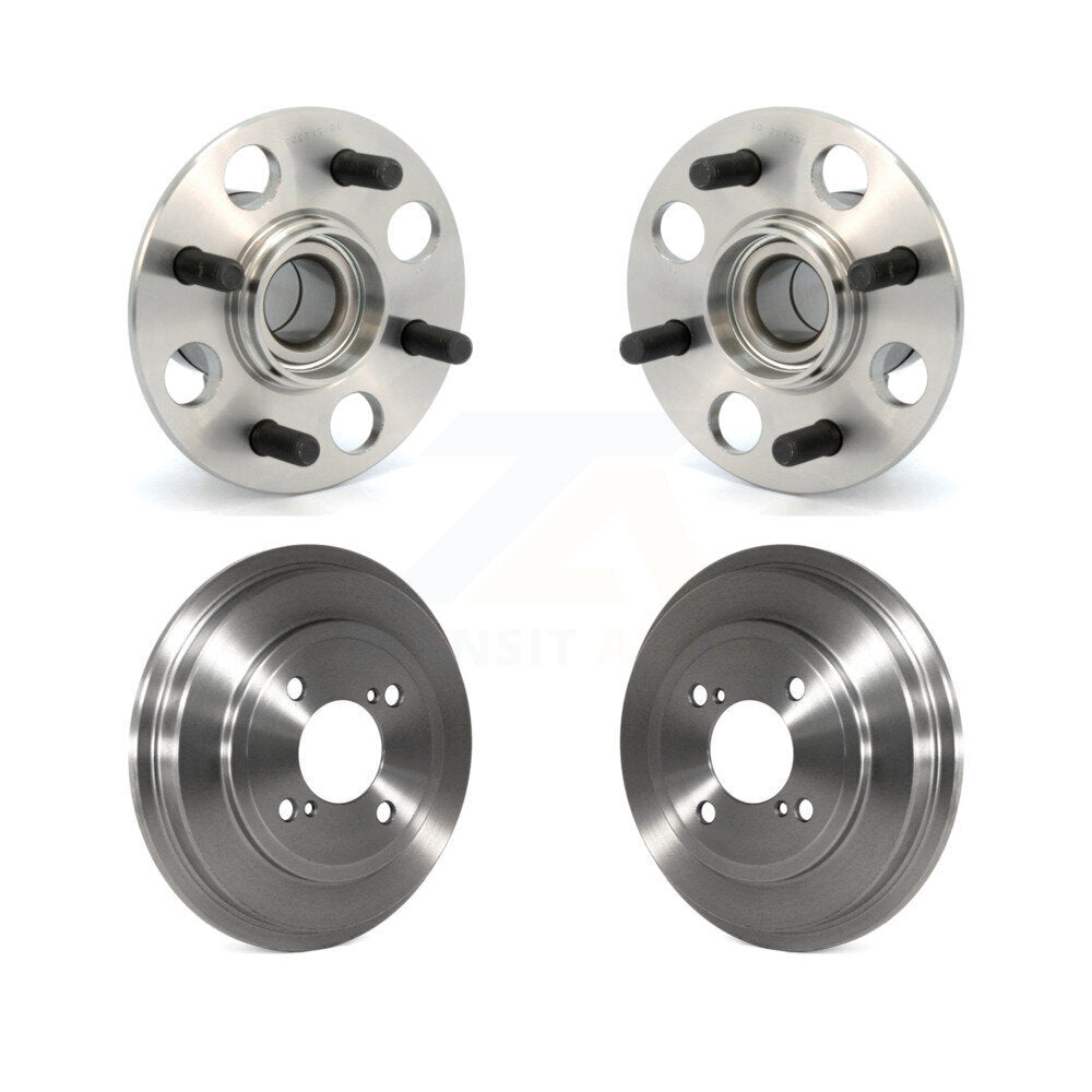 Drum Brake And Wheel Hub Bearing Assembly Rear Kit For Honda Fit