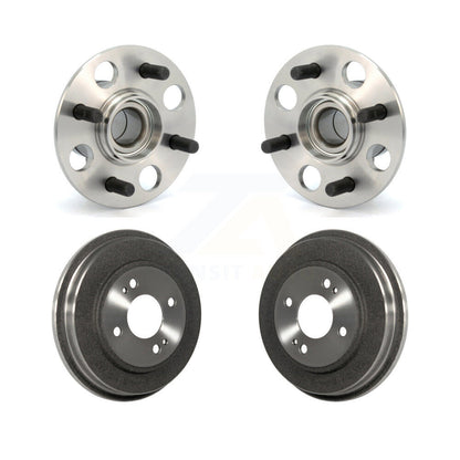 Drum Brake And Wheel Hub Bearing Assembly Rear Kit For Honda Fit Insight
