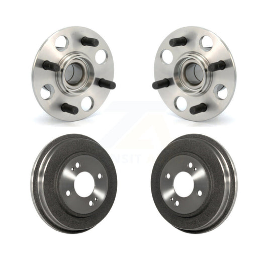 Drum Brake And Wheel Hub Bearing Assembly Rear Kit For Honda Fit Insight