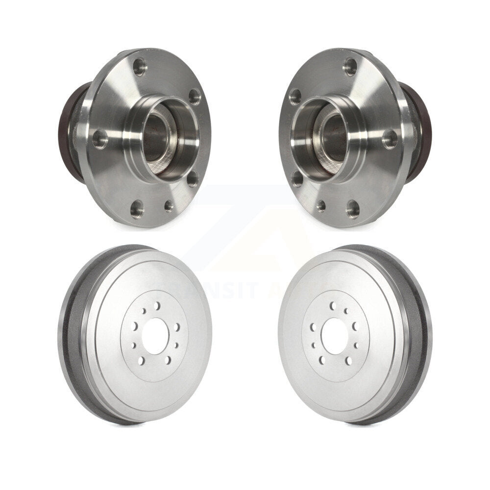 Drum Brake And Hub Bearing Assembly Rear Kit For 2015-2022 Ram ProMaster City