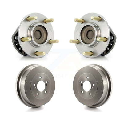 Drum Brake Hub Bearing Rear Kit For Dodge Caravan Grand Chrysler Town & Country