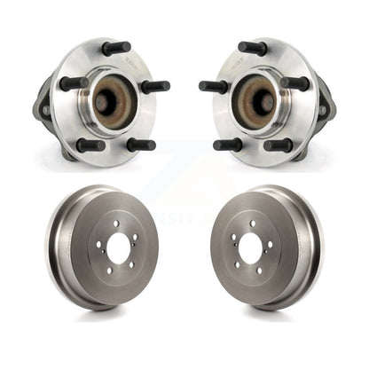 Drum Brake Hub Bearing Rear Kit For Dodge Caravan Grand Chrysler Town & Country