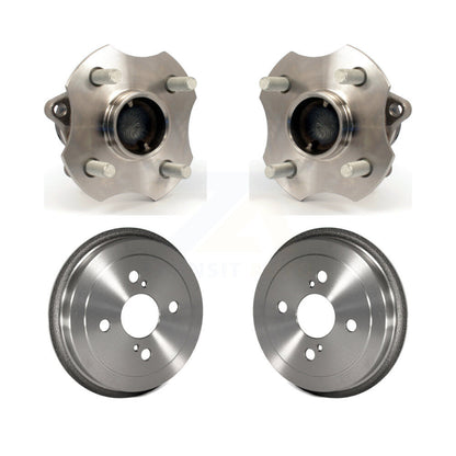 Drum Brake And Wheel Hub Bearing Rear Kit For 2000-2005 Toyota Echo 4-Wheel ABS