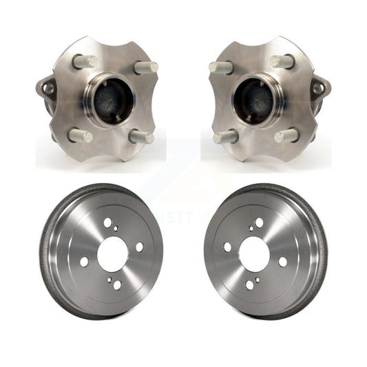 Drum Brake And Wheel Hub Bearing Rear Kit For 2000-2005 Toyota Echo 4-Wheel ABS