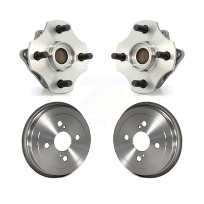 Drum Brake And Hub Bearing Assembly Rear Kit For 2000-2005 Toyota Echo Non-ABS