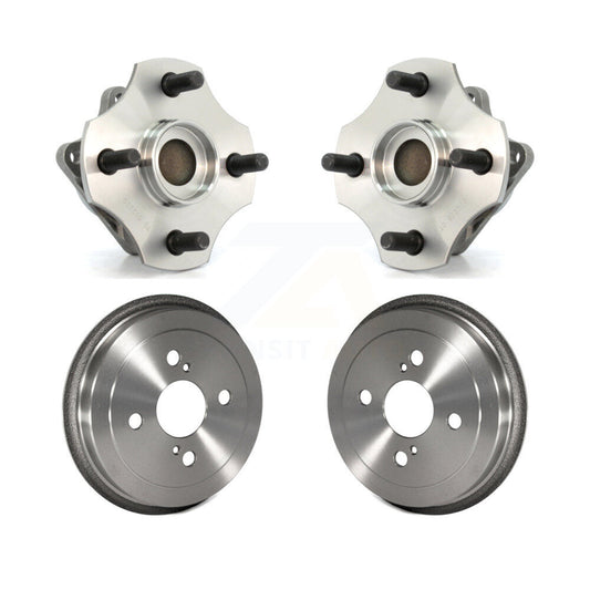 Drum Brake And Hub Bearing Assembly Rear Kit For 2000-2005 Toyota Echo Non-ABS