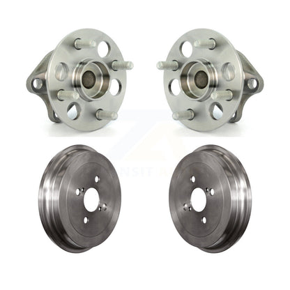 Drum Brake And Hub Bearing Assembly Rear Kit For 2006-2007 Toyota Yaris Non-ABS