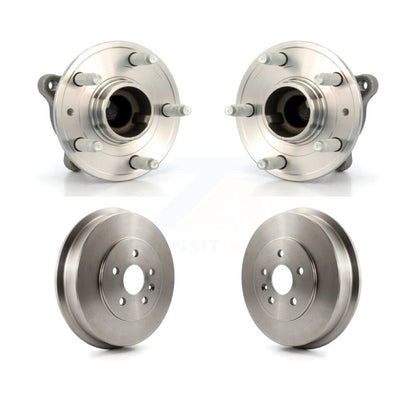 Drum Brake And Wheel Hub Bearing Assembly Rear Kit For 2011-2012 Chevrolet Cruze